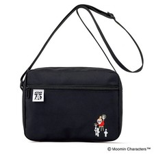 Limited JAPAN Moomin Little My 75th Anniversary Crossbody Shoulder Bag Black