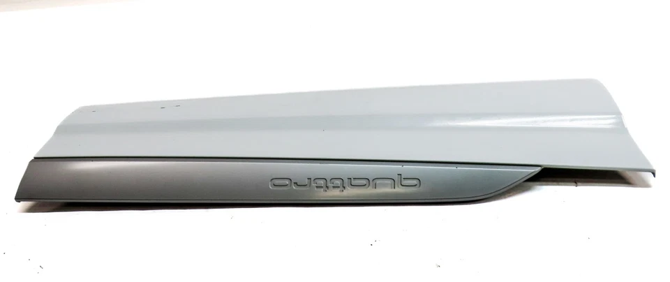 2017-2019 AUDI Q7 (4M) REAR RIGHT DOOR LOWER MOULDING RUNNER TRIM (White) - Image 4 of 4