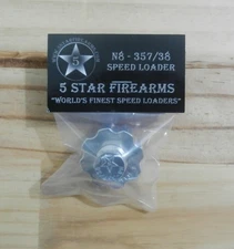 Aluminum Speed Loader;  Fits S&W 327 & 627, M&P;  Hlds 8 Rnds 357/38;  N8-357/38
