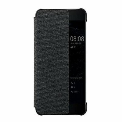Huawei 51991876 Smart View Cover Case für Huawei P10 Plus Dunkelgrau