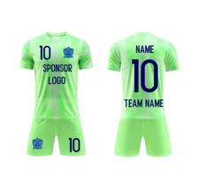 soccer jerseys Shorts Socks for boys Custom Goalie Jersey Shirts Soccer Uniform