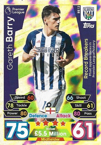Match Attax EXTRA 2017/18 Premier League FOLIENKARTEN Hut-Trick Held/100 Club - Bild 40 von 40