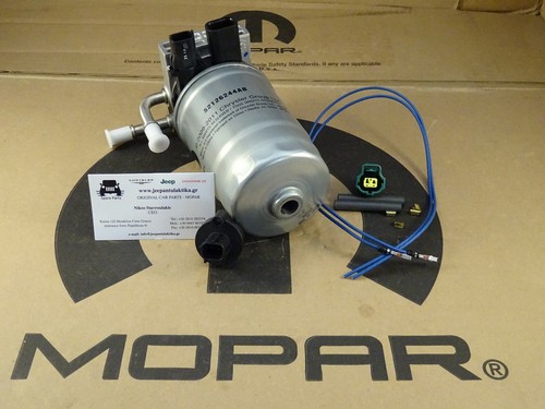 Fuel/Water Separator + 1way Wiring + Sensor Jeep Wrangler JK 14-18 52126232AF - Picture 2 of 5