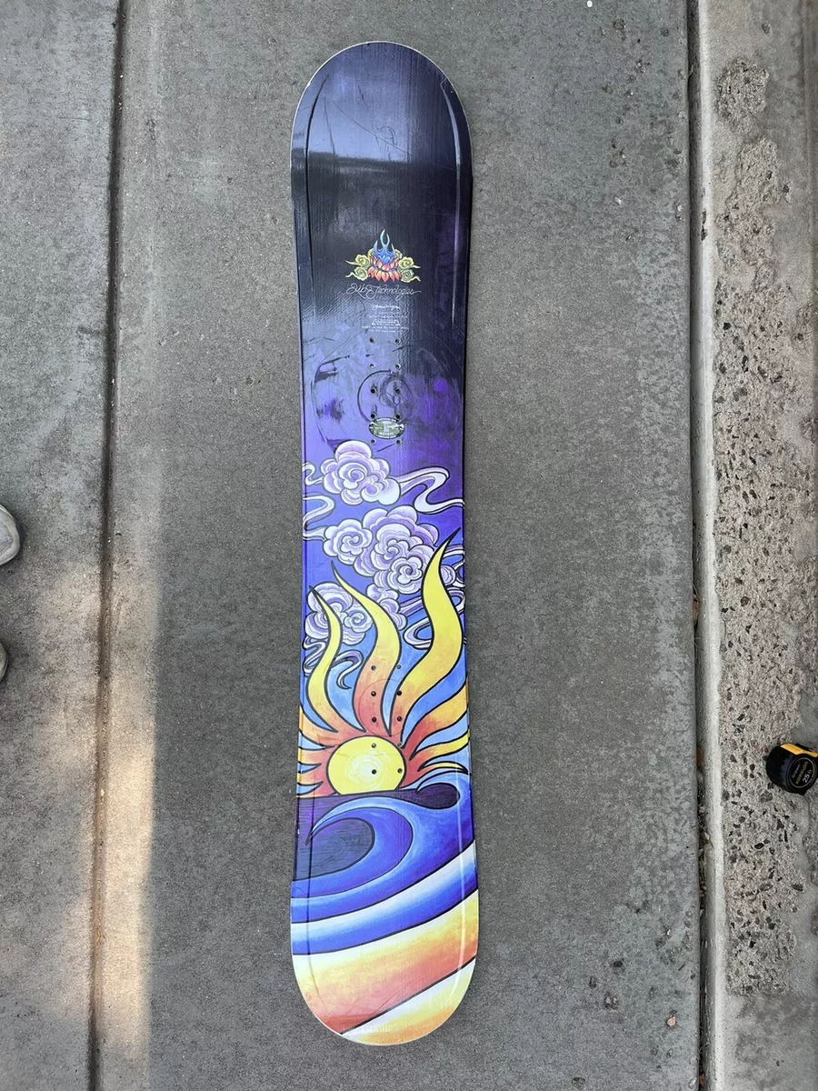 Vintage Lib Tech Jamie Lynn Sun Wave Snowboard 156 Cm. Made in USA