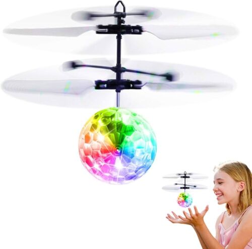 Betheaces Flying Ball Toys, Rc Toy For Kids Boys Girls Gifts Rechargeable Light - Picture 2 of 2