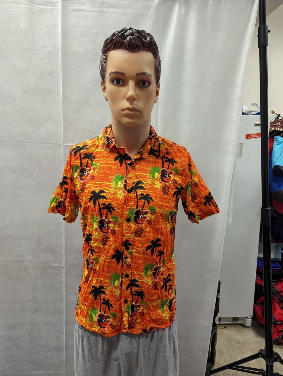 orioles dress shirt NEW Baltimore Orioles Antigua Small Orioles Logo Button Down Dress Shirt