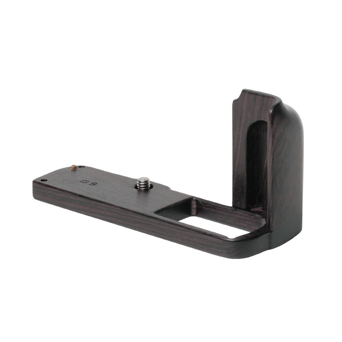 SHOTEN S9-GP camera wood grip for Panasonic LUMIX S9 (Ebony, Dark