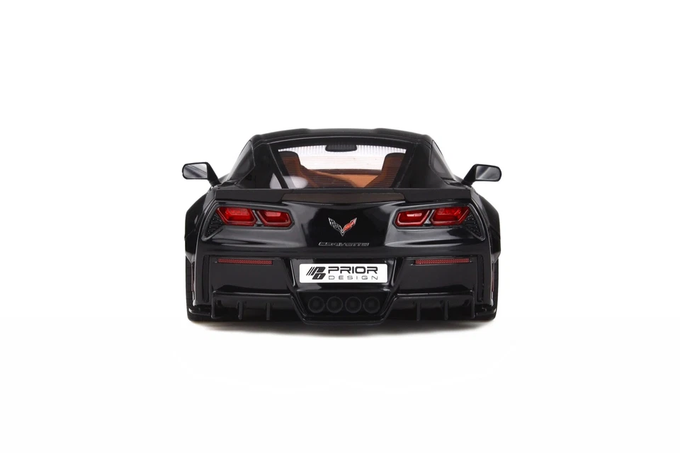 1/18 GT Spirit Chevrolet Corvette C7 Prior Design in Gloss Black GT249 NC1081 - Image 4 of 4