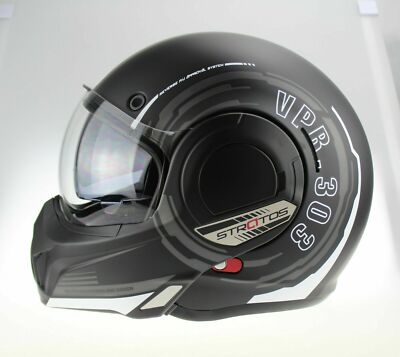 Casco Motocicletta F242 Modulare - Doppia Visiera Reverse Flip, Omologato 22.06 Per Uomo E Donna - Foto 7