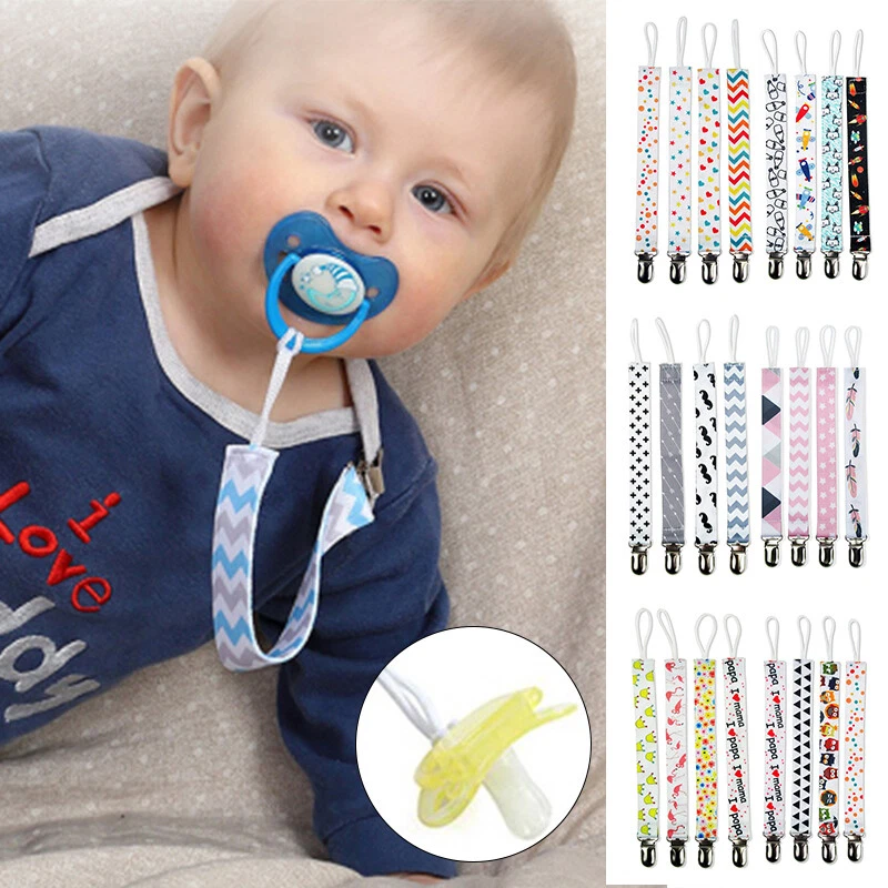 Baby Pacifier Clips Dummy Clips Pacifier Chain Clip Soother Holder Strap  Holder