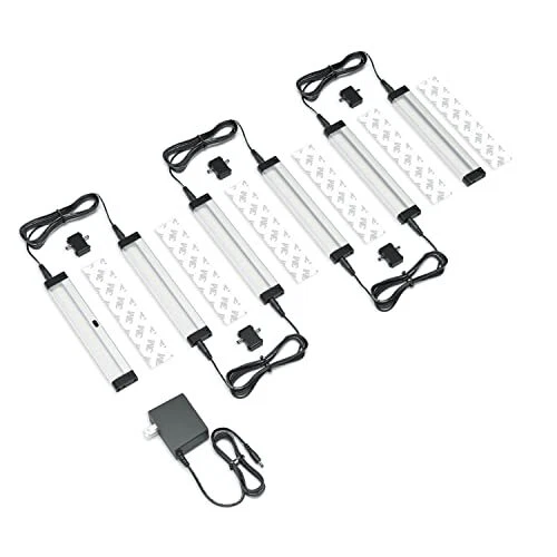 Hand Wave Activated Under Cabinet Led Lighting Kit Dimmable 6pack