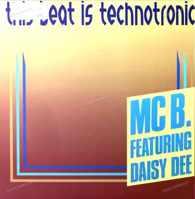 MC B. Featuring Daisey Dee - This Beat Is Technotronic Maxi (VG+/VG+) '