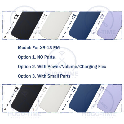For iPhone 13 Pro Max 12 Pro Max 11 Pro Max SE2 X XR XS Back Housing Cover Lot