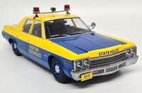 Kk 1/18 Dodge Monaco 1974 New York State Police Diecast Model Car