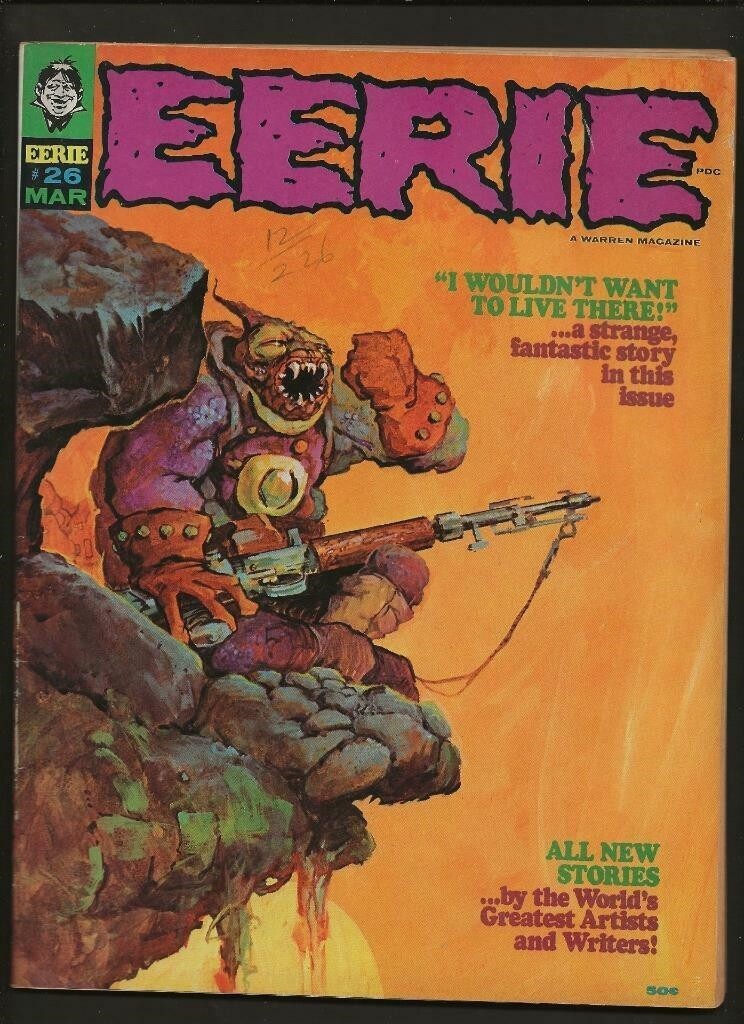EERIE magazine NO.8 France版 Eerie #8 Value - GoCollect