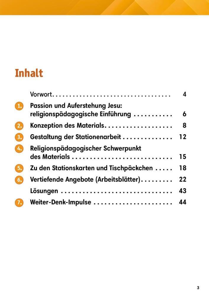 Thumbnail - Arbeitsmaterial Grundschule. Stationenlernen Religion. Der Kreuzweg