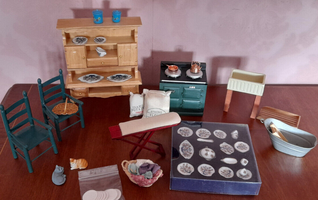 12th scale Kitchen furniture and accessories eBay
