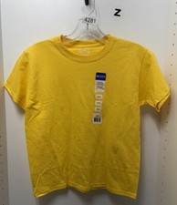 Gildan Youth Yellow Tee Size S NWT