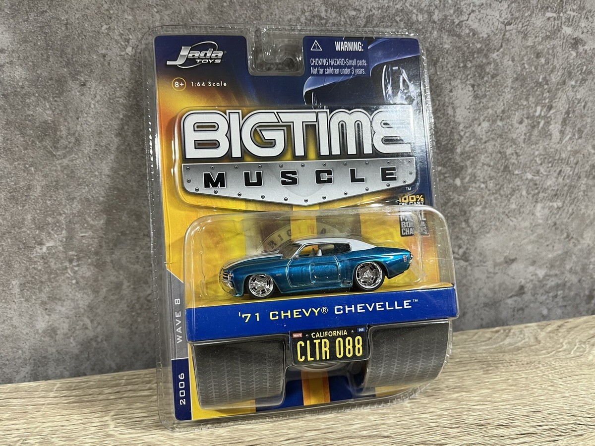Very RARE NEW Jada Toys BIGTIME 71 CHEVY CHEVELLE from Japan F/S 1