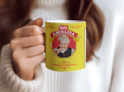 Abuelita Mug Mexican Hot Chocolate 11 oz Coffee Mug, Novelty Cup, Ceramic  Mug