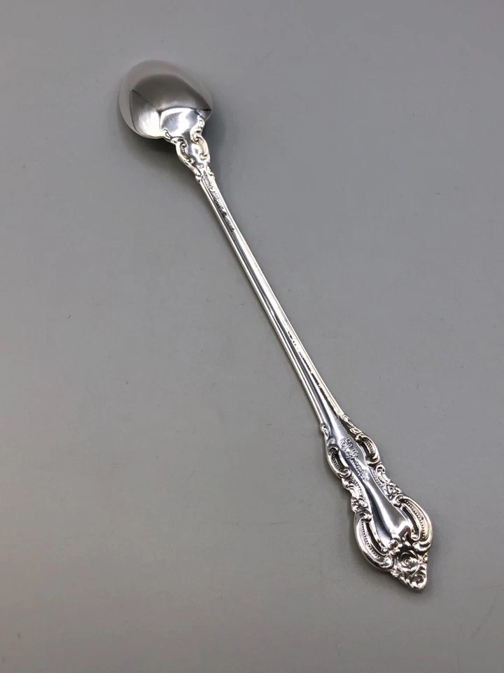 Juego de cucharadita helada única de plata de ley El Grandee by Towle 8 1/8" Foto 2 de 3