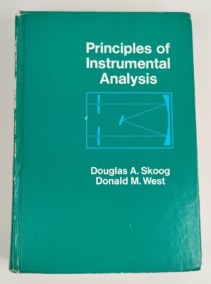 Vintage Principles of Instrumental Analysis by Skoog & West, 1971 1st Ed