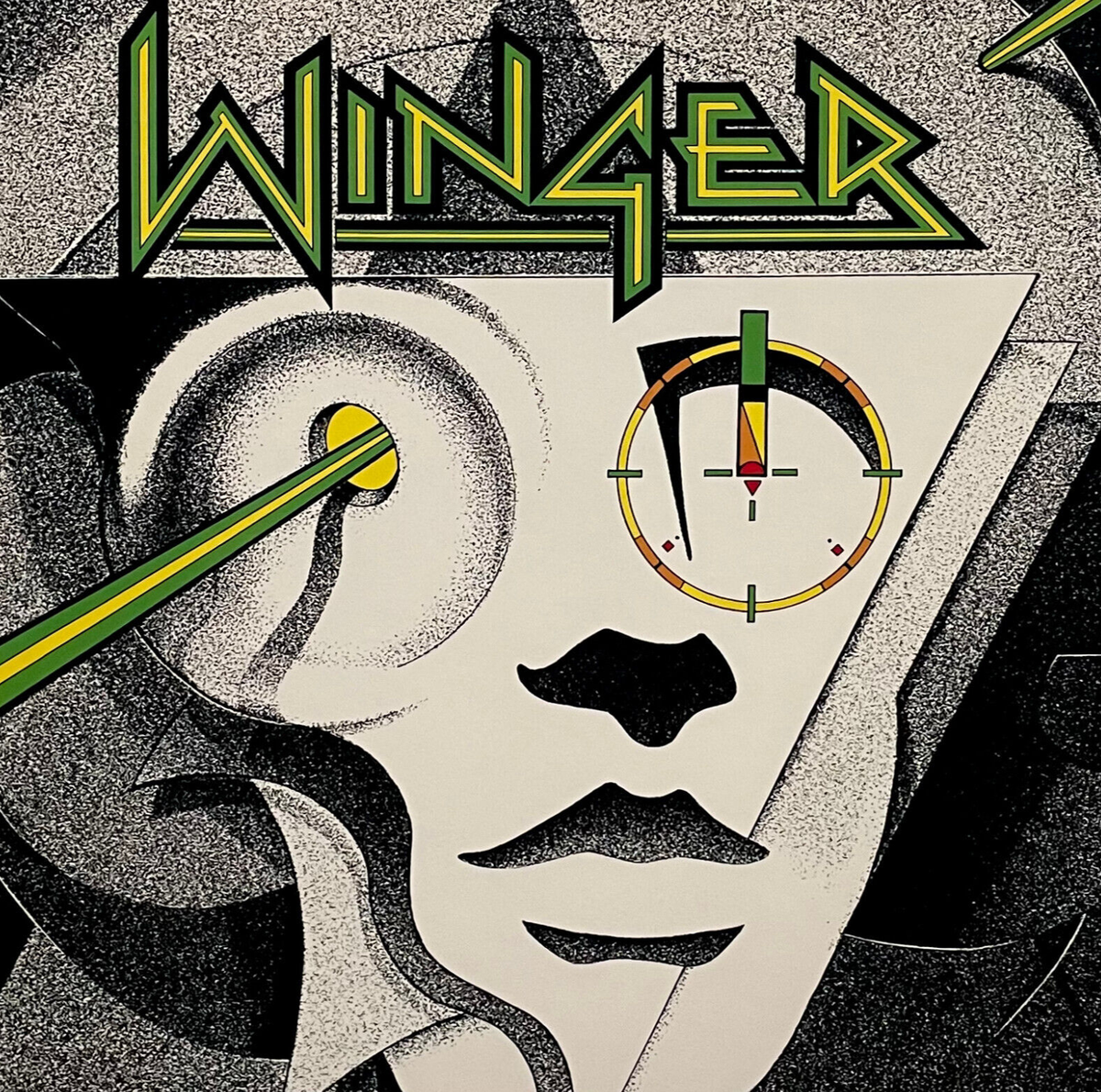 ORIGINAL Vtg 1988 WINGER Album SELF TITLED Record 1ST PRESS