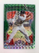 2021 Panini Mosaic Rafael Devers #P3 Producers Green Prizm Boston Red Sox NM