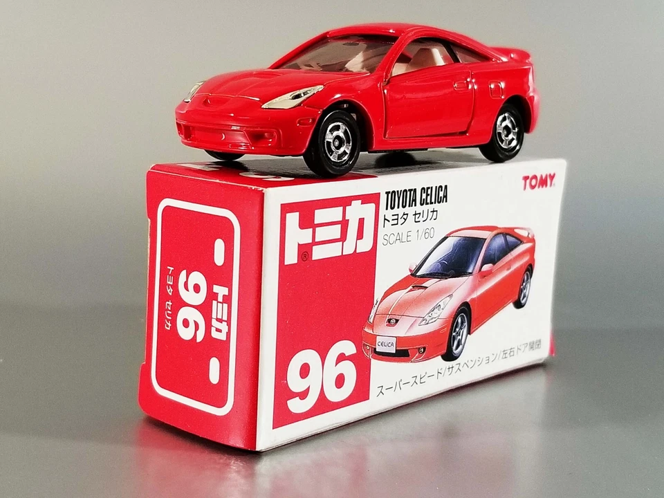 TOMY Tomica Toyota Celica / #96 / Opening Doors / Made in China - Image 2 of 4