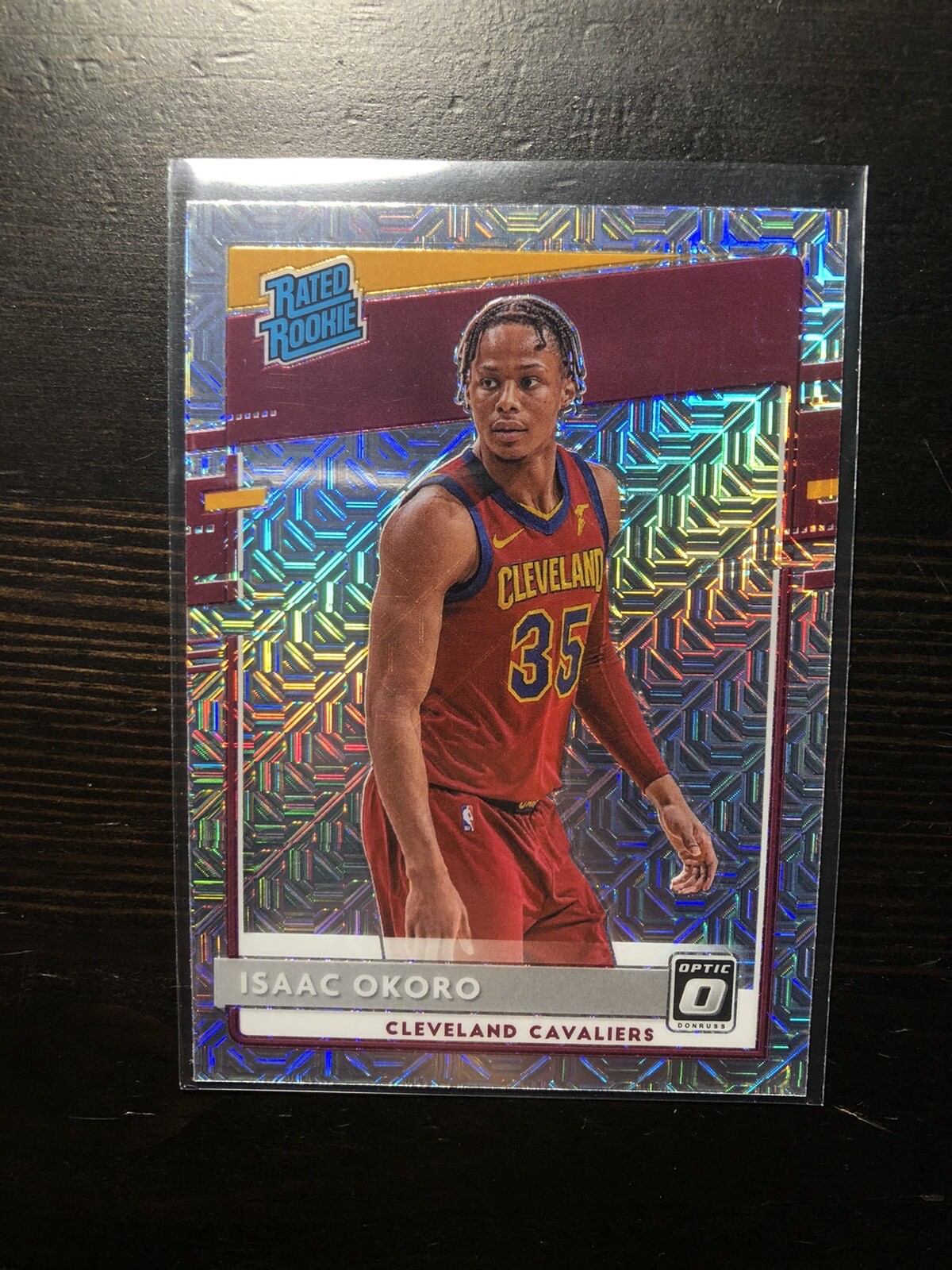 2020-21 Optic Donruss Isaac Okoro Rated Rookie Choice Mojo #155 Cavs Card PWE