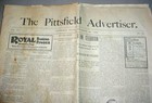 PITTSFIELD MAINE ADVERTISER NEWSPAPER NOVEMBER 29, 1900