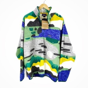 patagonia snap synchilla hi country pullover nwt xl mens tags