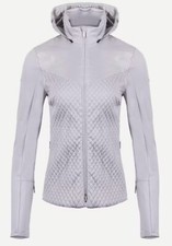 Kjus Women's Tambora Jacket-alloy-japanese Woven Fabric-new W/tags-retail $400