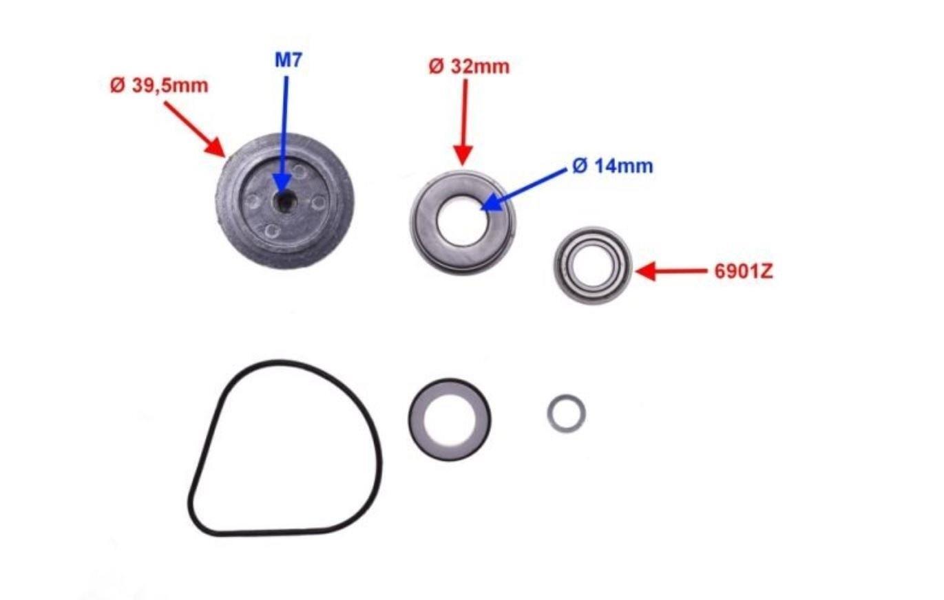 Water pumps repair kit for Honda Pantheon 125 2T 150 2T 19982002 All