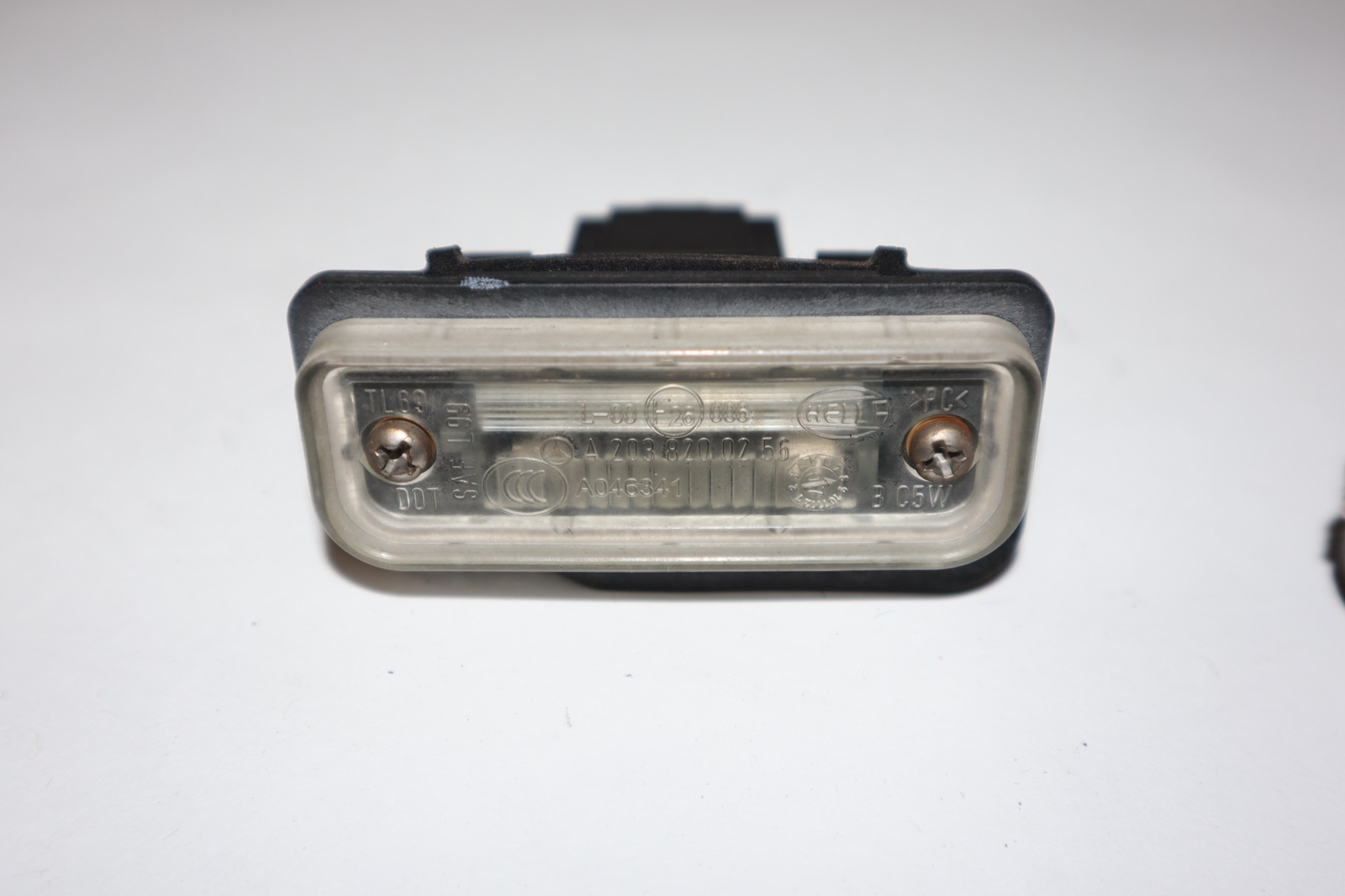 08 MECEDES CLS550 C219 REAR LICENSE PLATE LIGHTS PAIR 2038200256 eBay