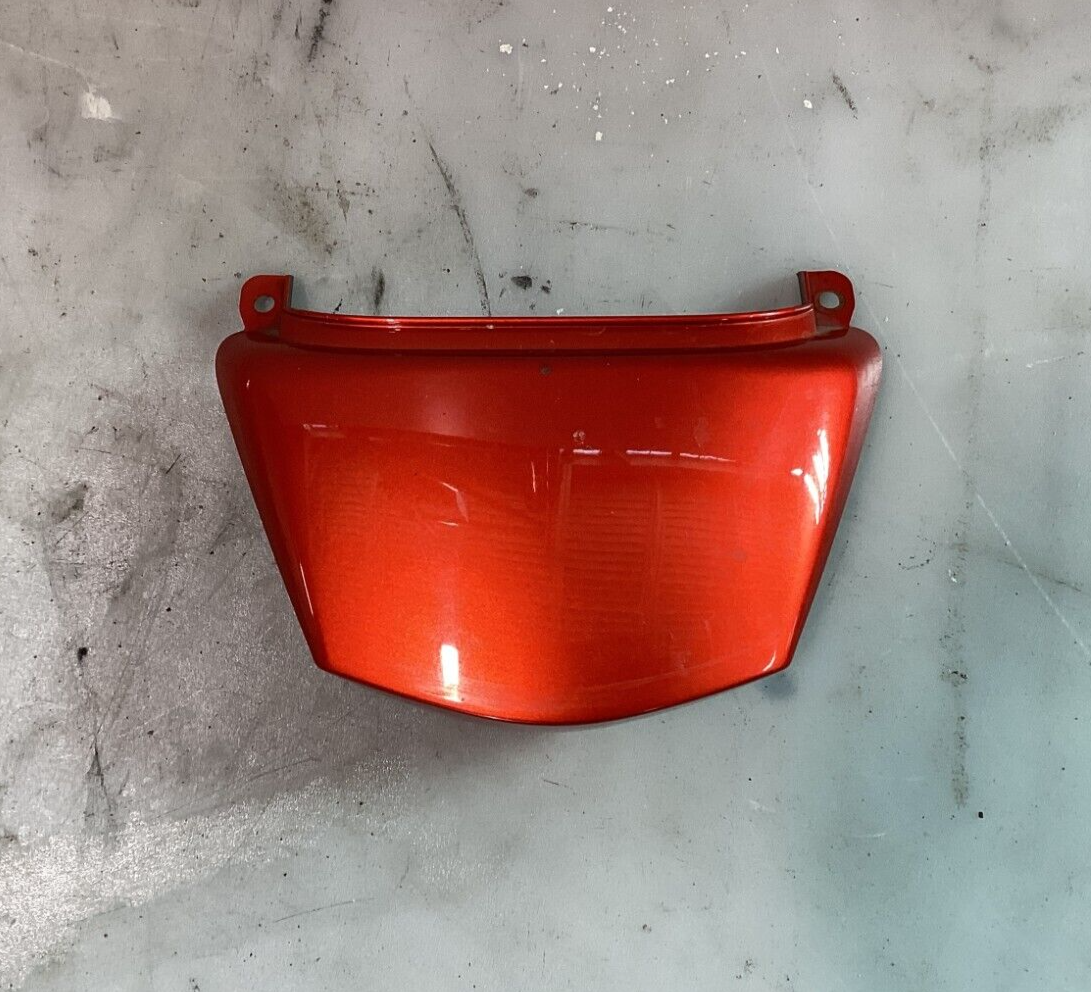 06-11 KAWASAKI ZX14 ZX1400 Orange Rear Back Tail Fairing Center