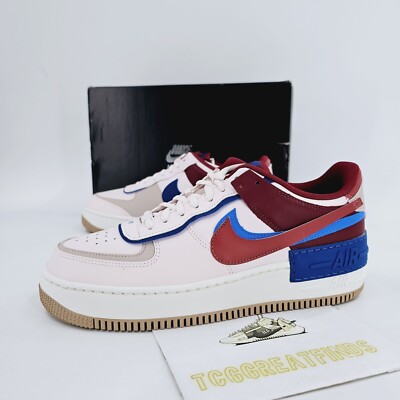 Nike Air Force Shadow Pink Canyon Rust Shoes Womens