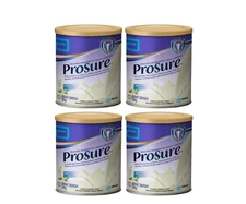 4 Cans Abbott Pro Sure Milk High Protein, Prebiotic & EPA 380g Fast Ship