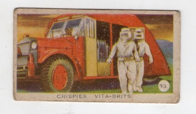 Cereal Foods Australia - Modern War Weapons #33 Aerodrome Fire Fighters