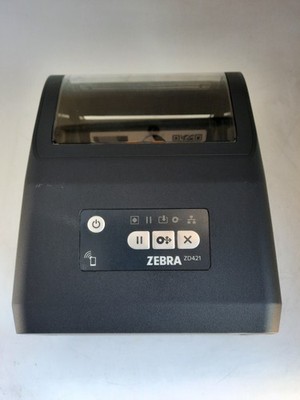 ZEBRA ZD421 ZD4A042-D01E00EZ Label Printer-( No Power Supply )-TESTED