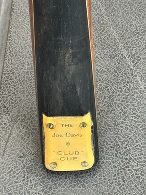 The Joe Davis Match Queue Vintage 1 Stück Billard Snooker Restauration