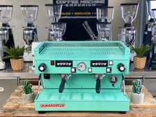 La Marzocco Linea Classic AV 2 Group Commercial Coffee Machine - Mint Green
