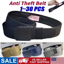 New Travel Security Belt Hidden Money Pouch Wallet Pocket Waist Belt Safe LOT