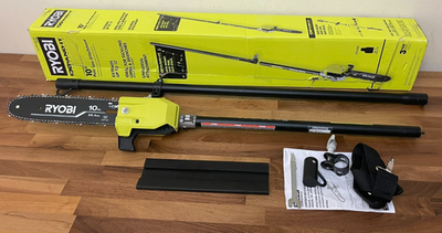 #ad #ad RYOBI EXPAND IT 10quot; Pole Saw Attachment Extends up to 12 Feet Tested $84.99