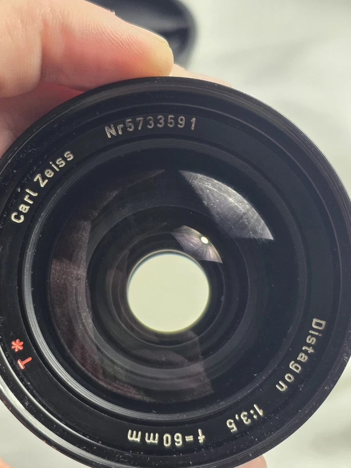 Hasselblad 60mm f3.5 Zeiss Distagon C T* Lens Black *Read #010 - Image 4 of 4