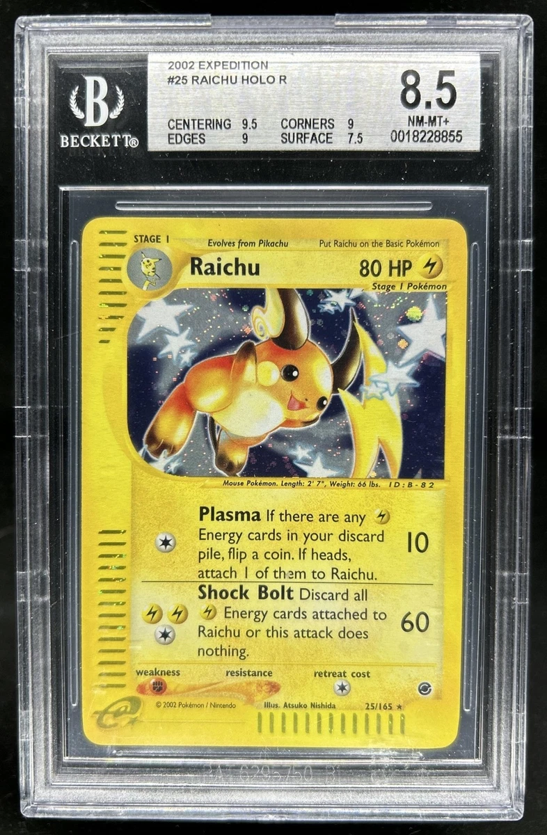 Pokémon TCG Beckett Grading Services (BGS) 8.5 Graded Individual