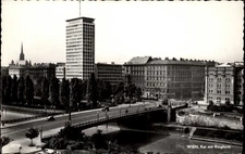 RPPC Wien Ringturm vintage postcard q362