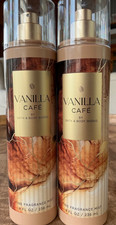 2 TWO VANILLA CAFE 8oz Fine Fragrance MIST Bath and Body Works