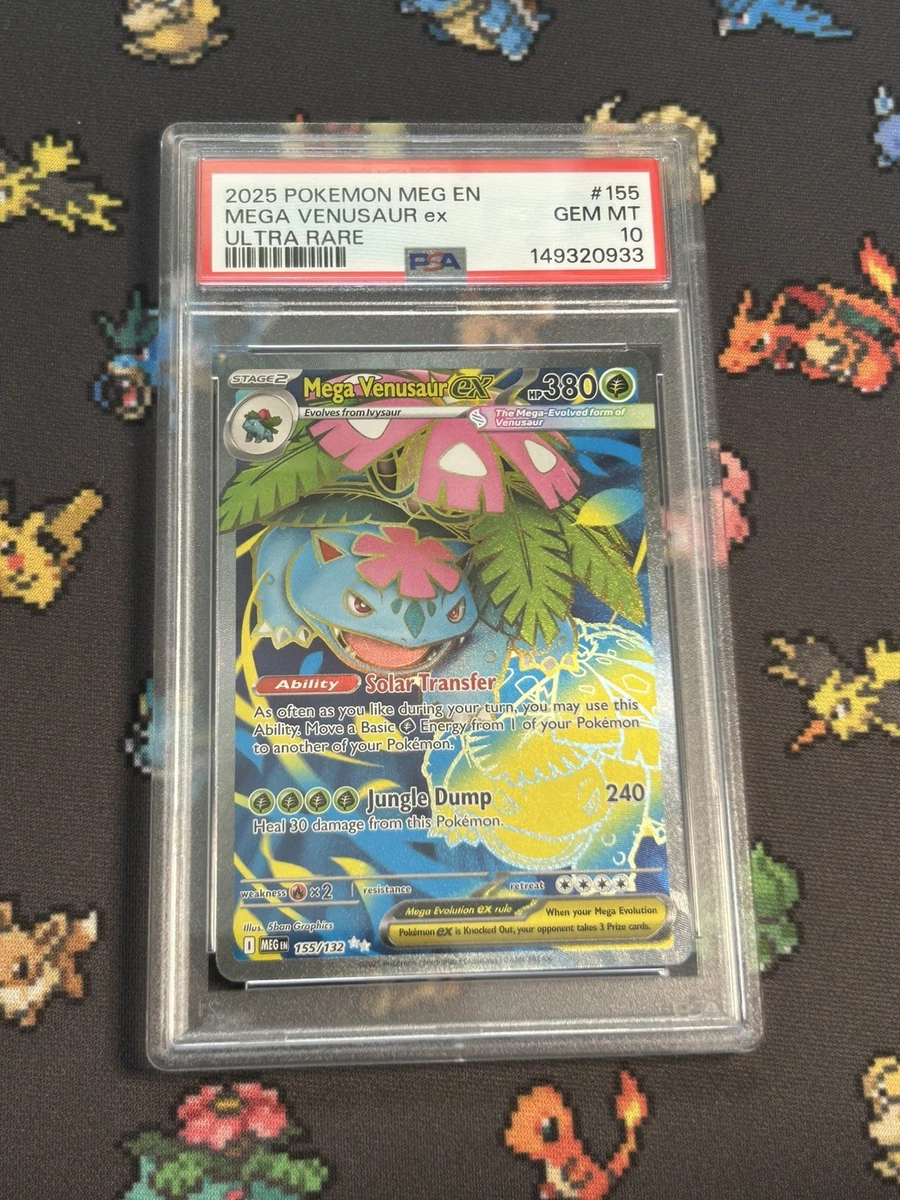 Venusaur Pokémon TCG Evolutions Ultra Rare Individual Collectable