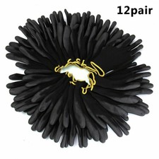 12 Pairs Thin PU Nylon Safety Coating Work Gloves Builders Palm